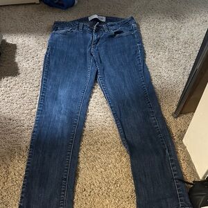 Joe Fresh Women's Dark Blue Straight Leg Jeans